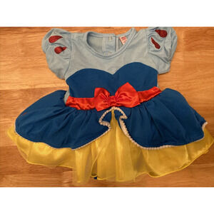 Snow White Bodysuit Dress, Little Princess Halloween Costume, Dressup, Baby Girl